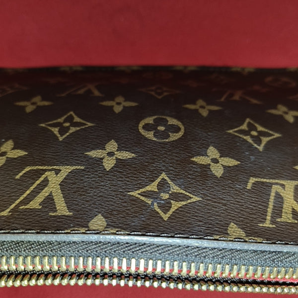 NÉONOÉ MM Monogram Coated Canvas Brown