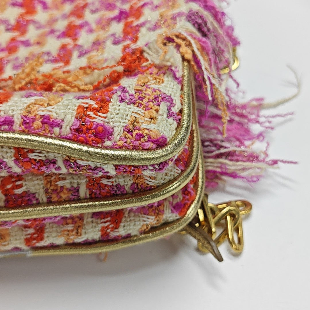 Fabric Shoulder Bag Multicolor