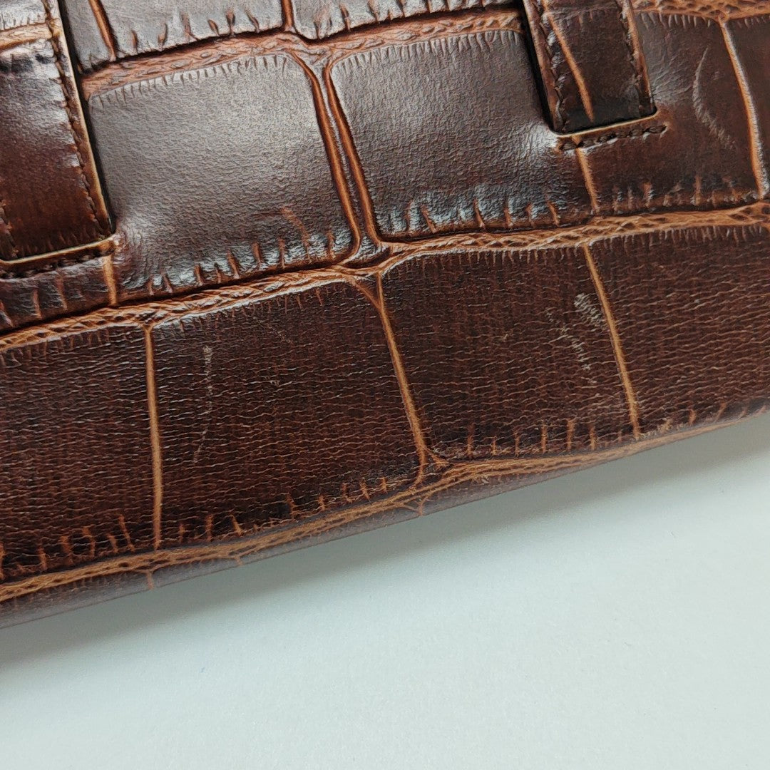 SYMMETRICAL Calfskin Brown