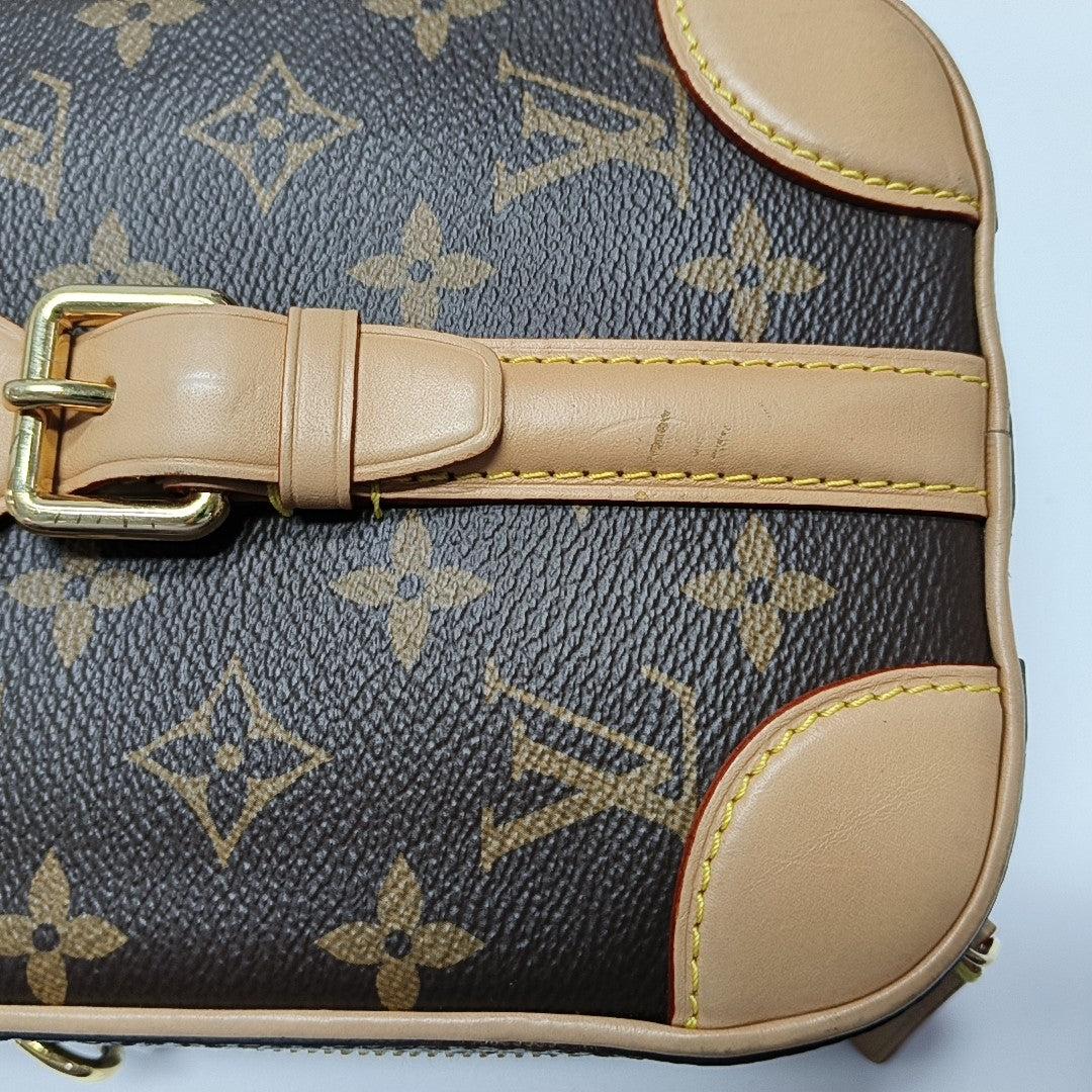 VALISETTE Monogram Coated Canvas Brown