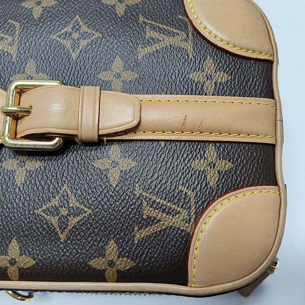 VALISETTE Monogram Coated Canvas Brown