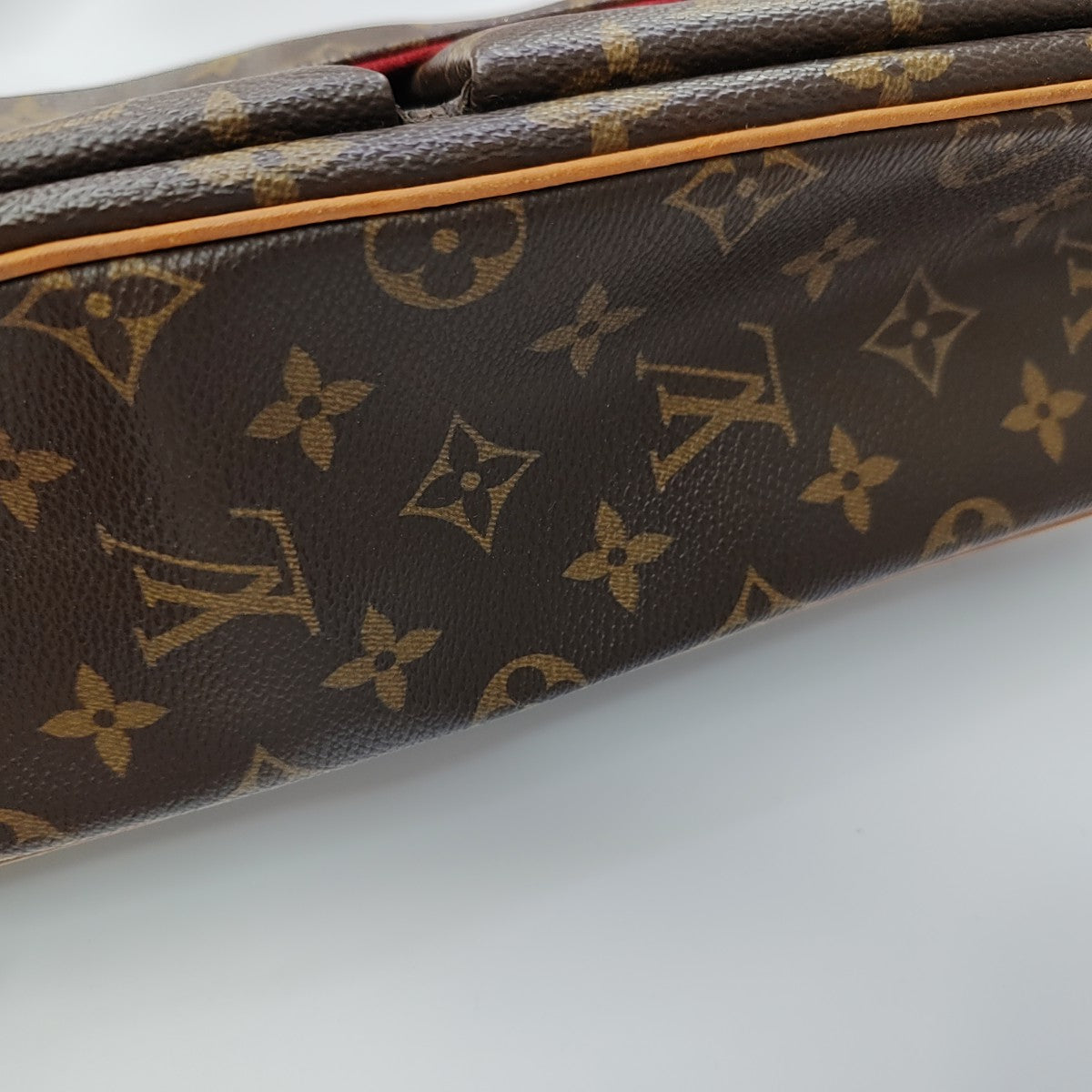 VIVA CITE Monogram Coated Canvas Brown