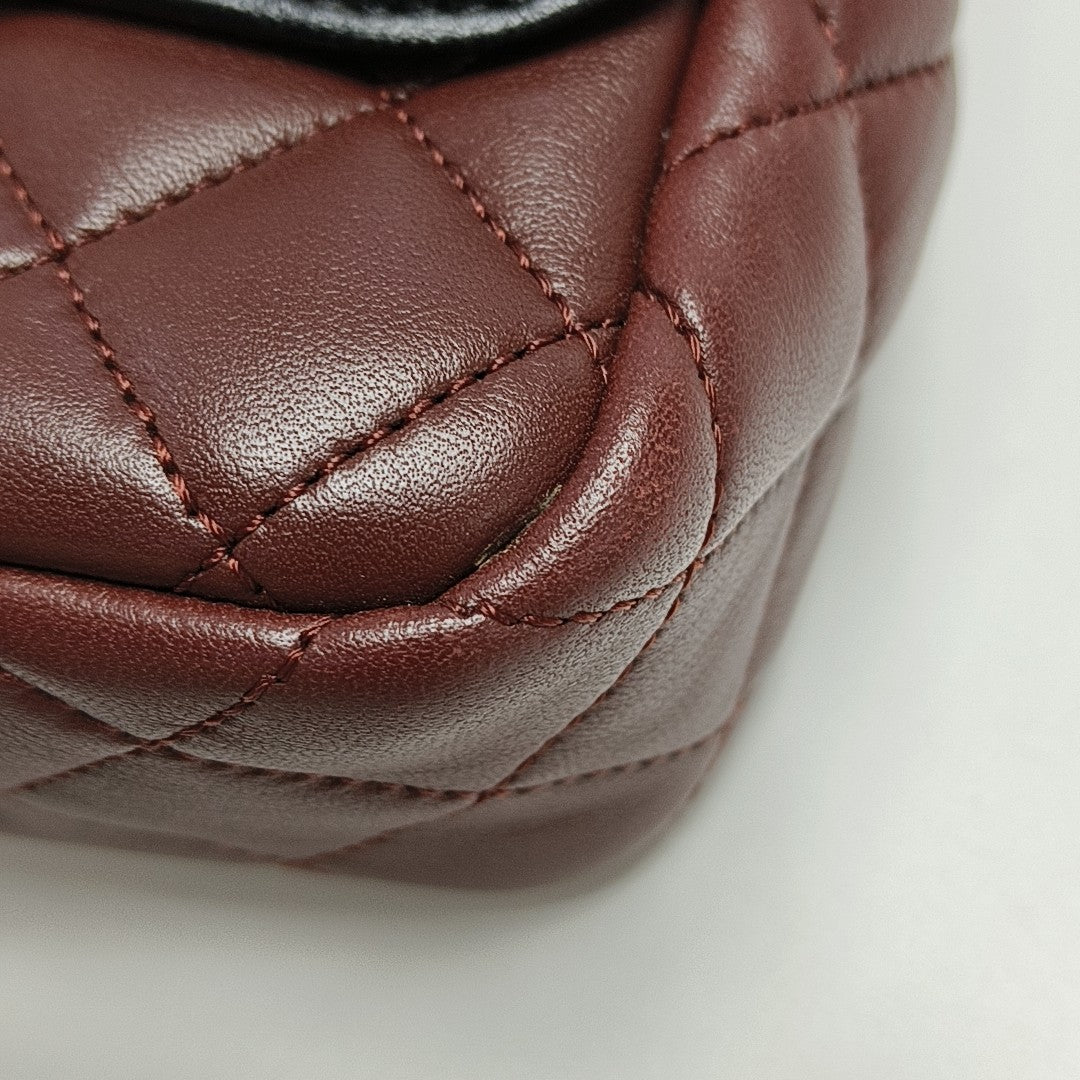 Quilted Lambskin Red
