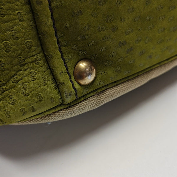 Canvas Top Handle Bag Multicolor