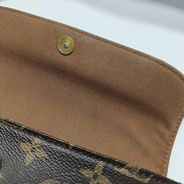 IVY Monogram Coated Canvas Brown