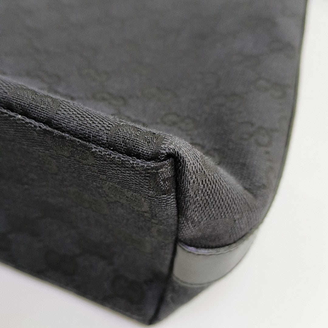 Monogram Canvas Top Handle Bag Black