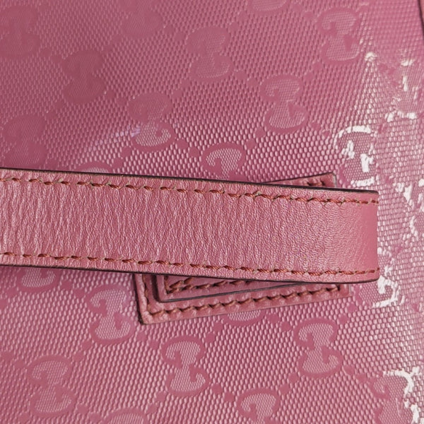 GG Imprime Monogram Coated Canvas Red