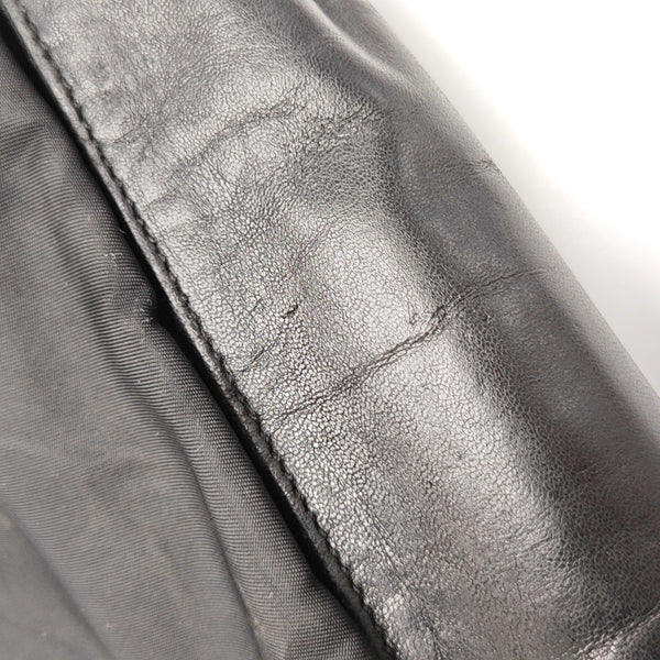 Nylon Shoulder Bag Black