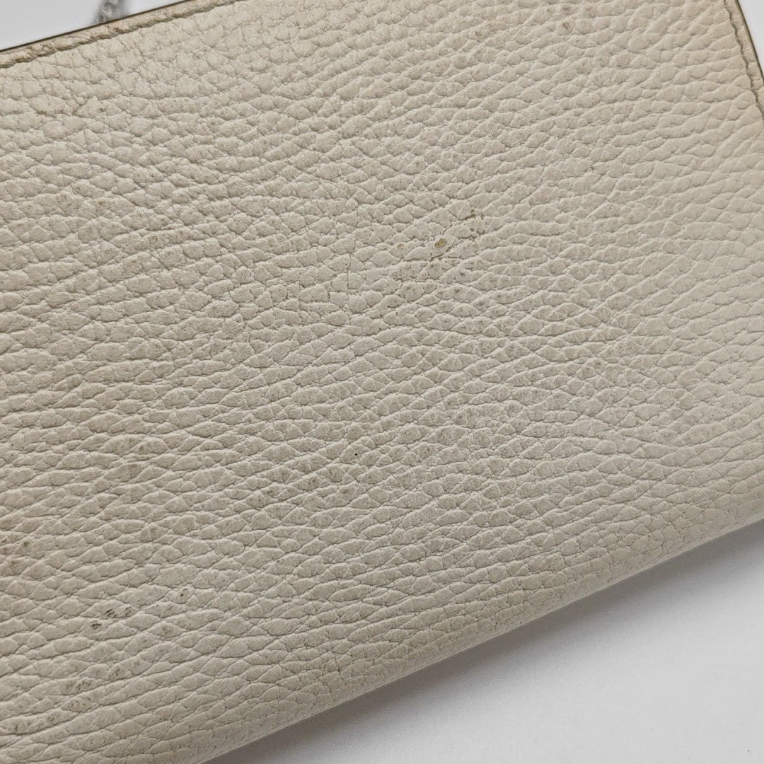 Dionysus Super Mini Calfskin White