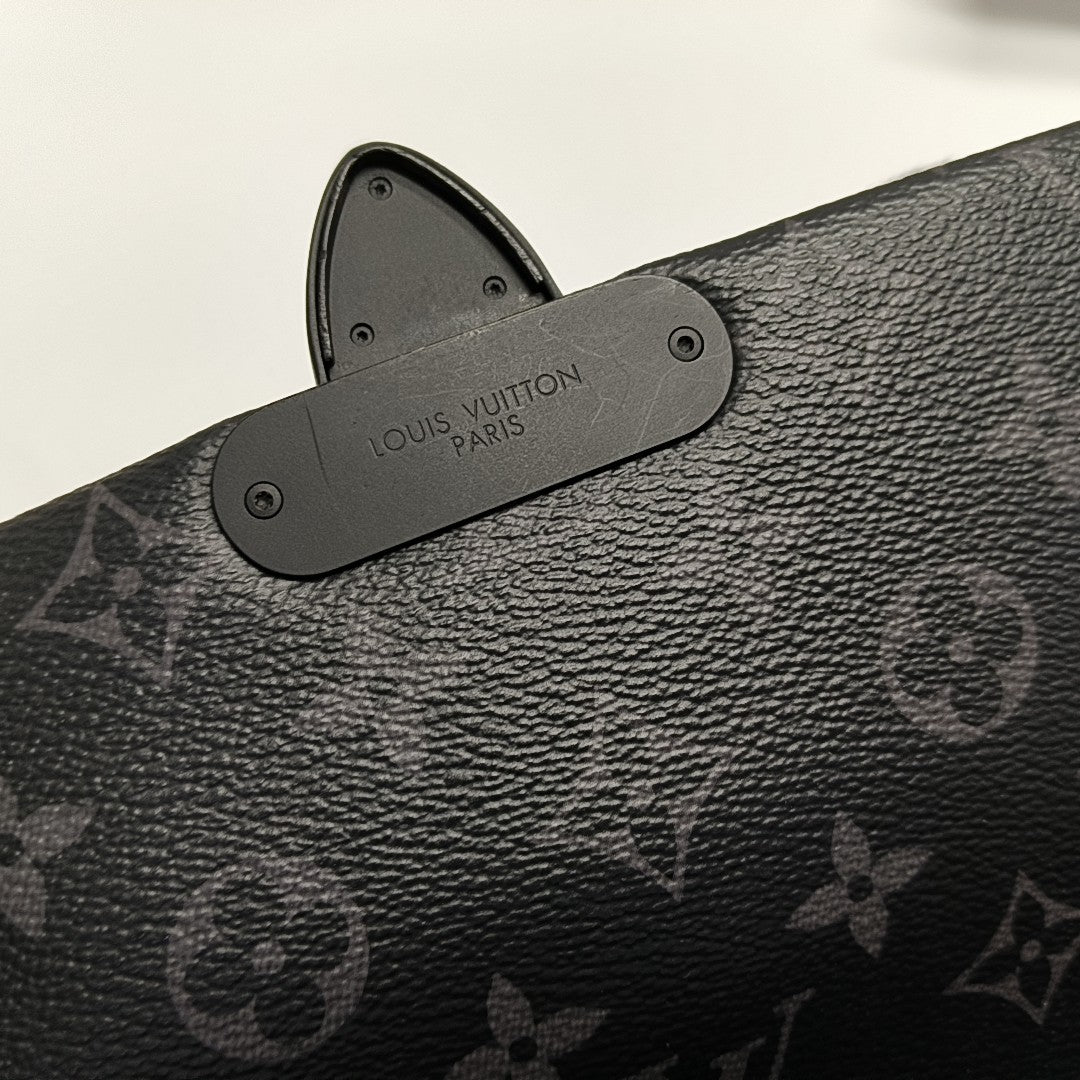 S-CAPE Monogram Coated Canvas Black