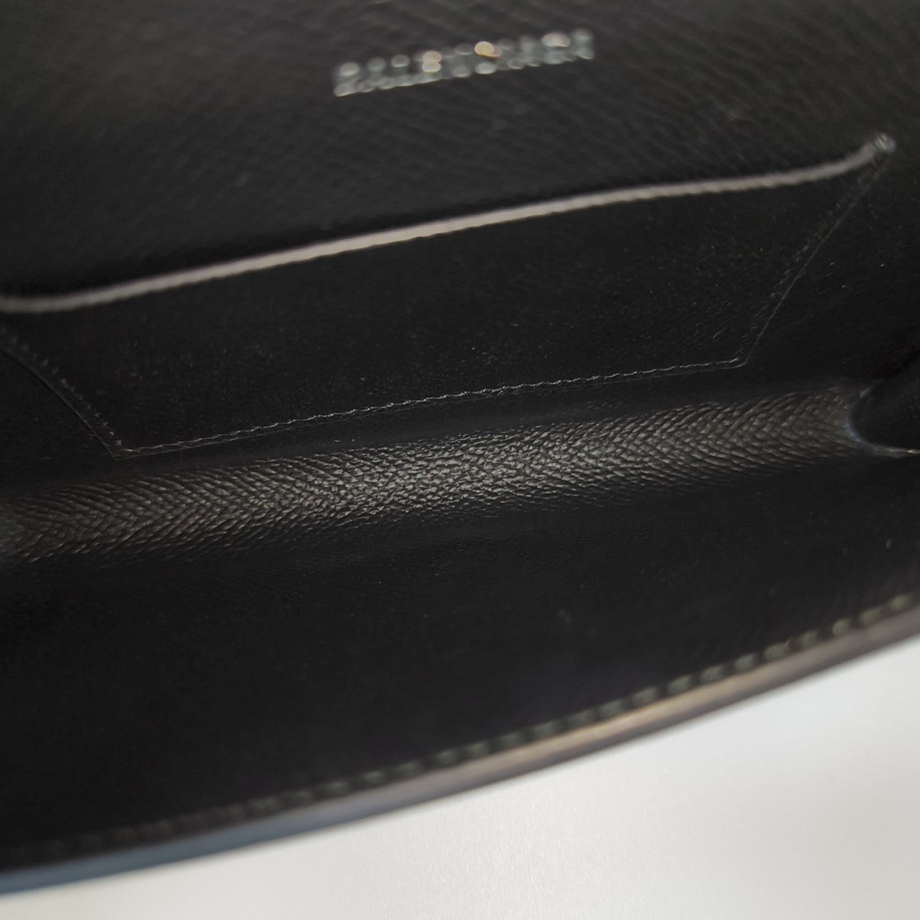 Sharp Calfskin Black