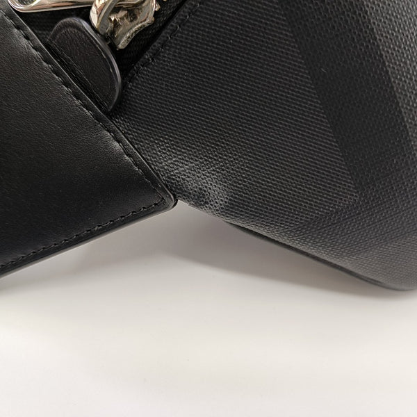 London Medium Coated Canvas Gray