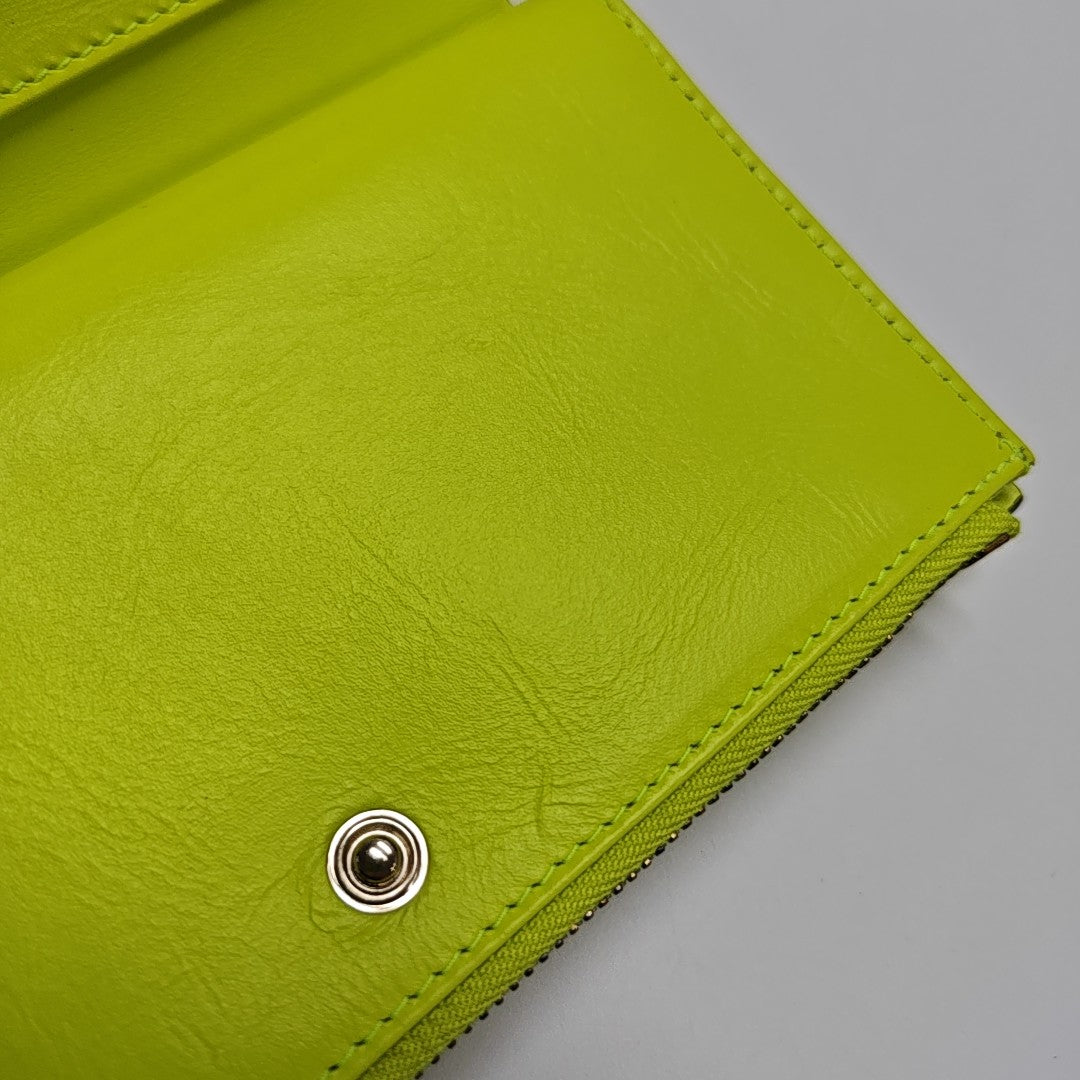 Leather Wallet Green