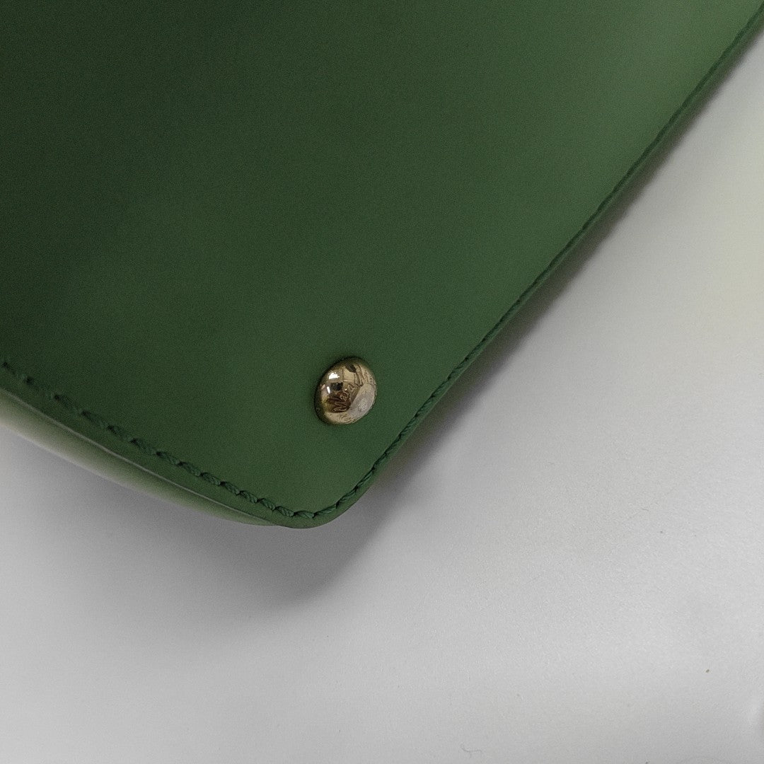 Calfskin Shoulder Bag Green