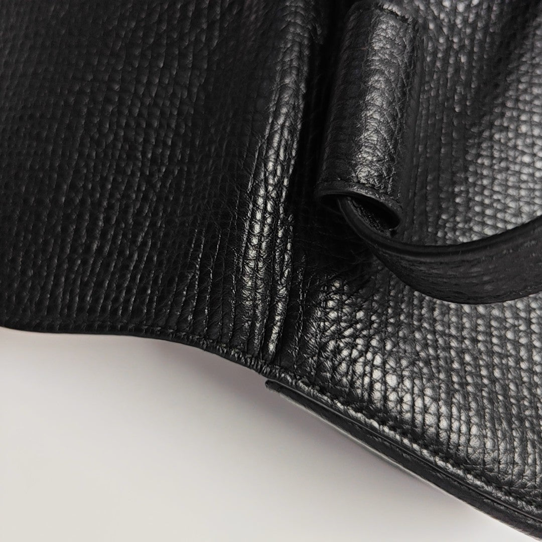 Palmellato Calfskin Black