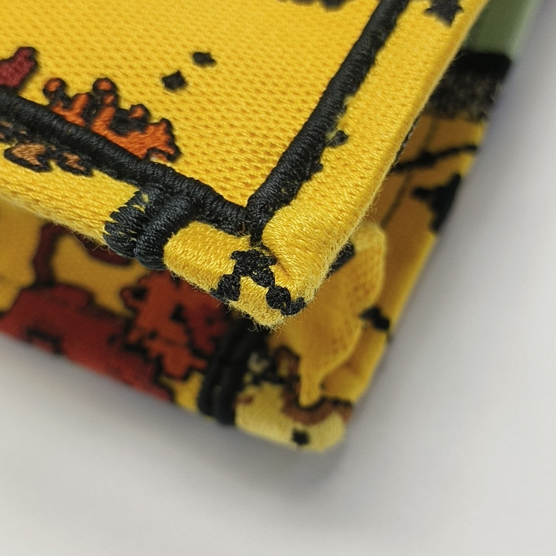 Book Tote Mini Canvas Yellow