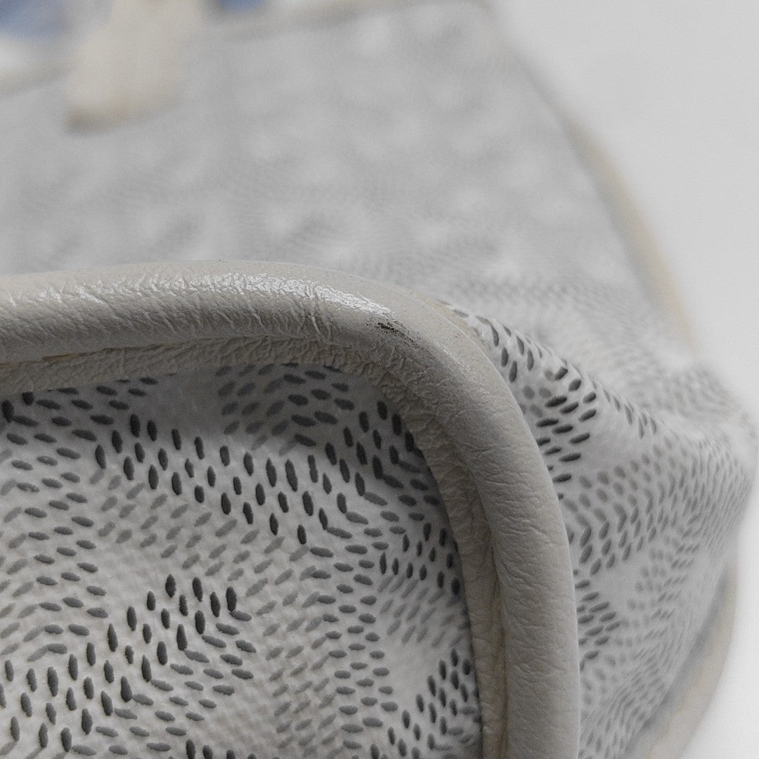 Anjou Mini Coated Canvas White
