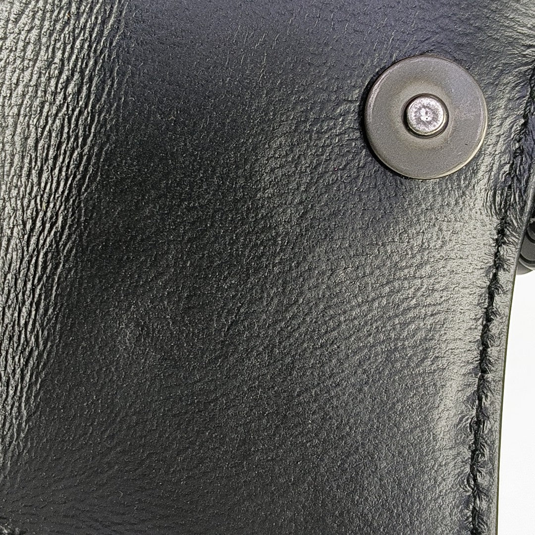 Hourglass Mini Calfskin Black
