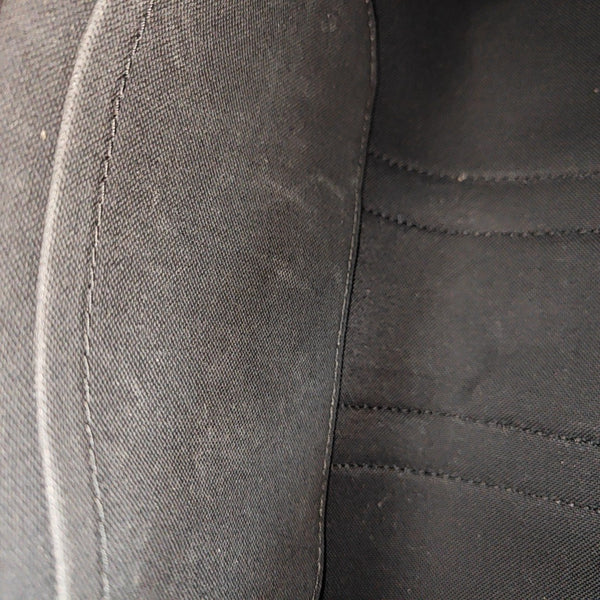 KEEPALL 25 Monogram Coated Canvas Black