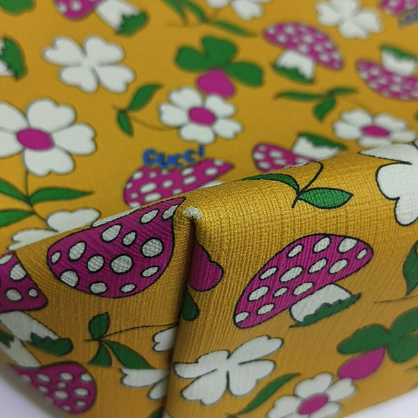 GG Imprime Coated Canvas Yellow