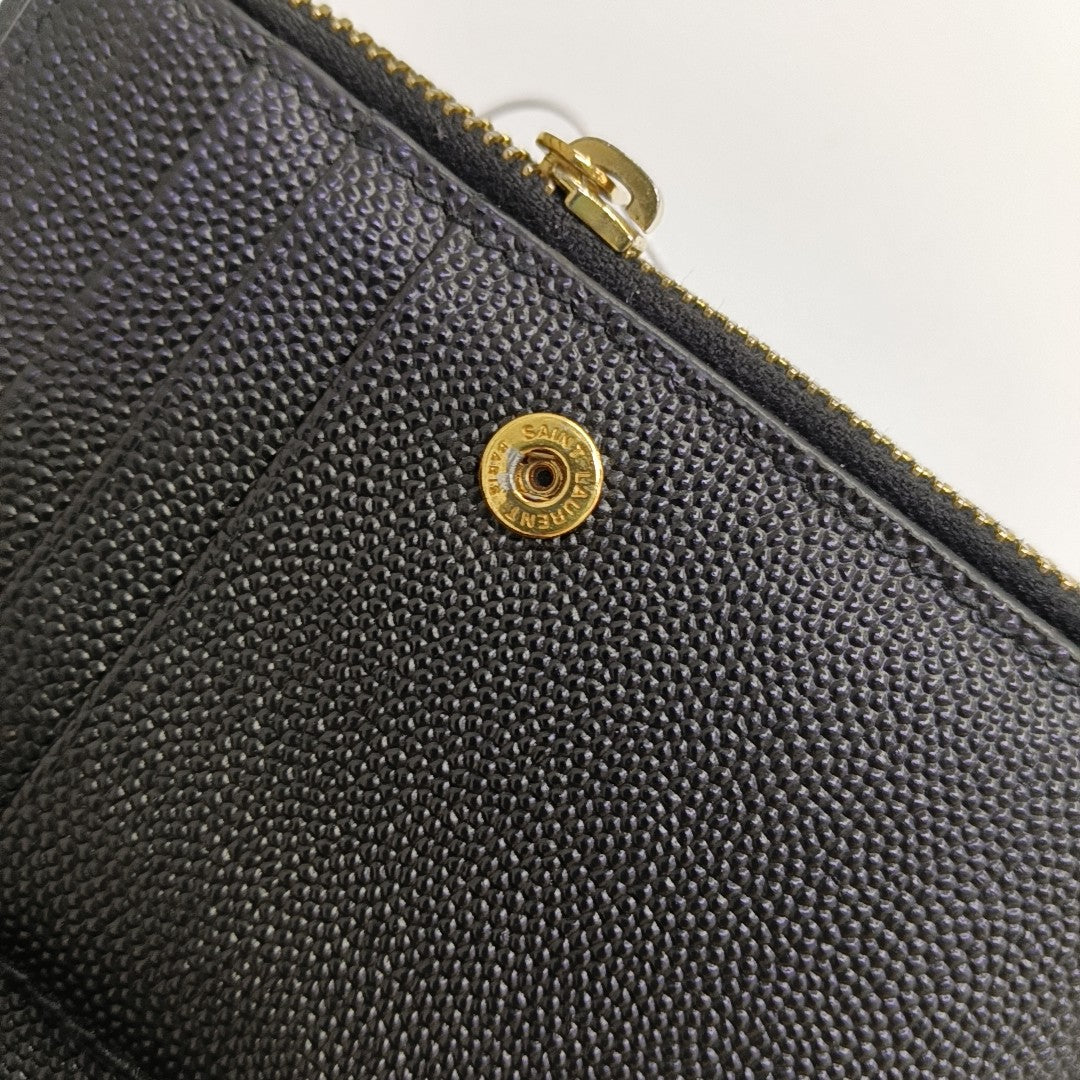MONOGRAM Quilted Calfskin Black Wallet