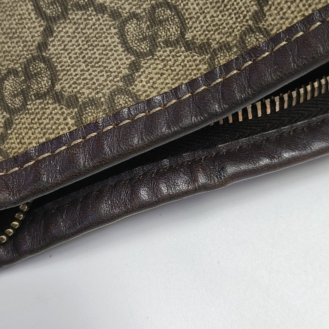 Joy Monogram Coated Canvas Beige