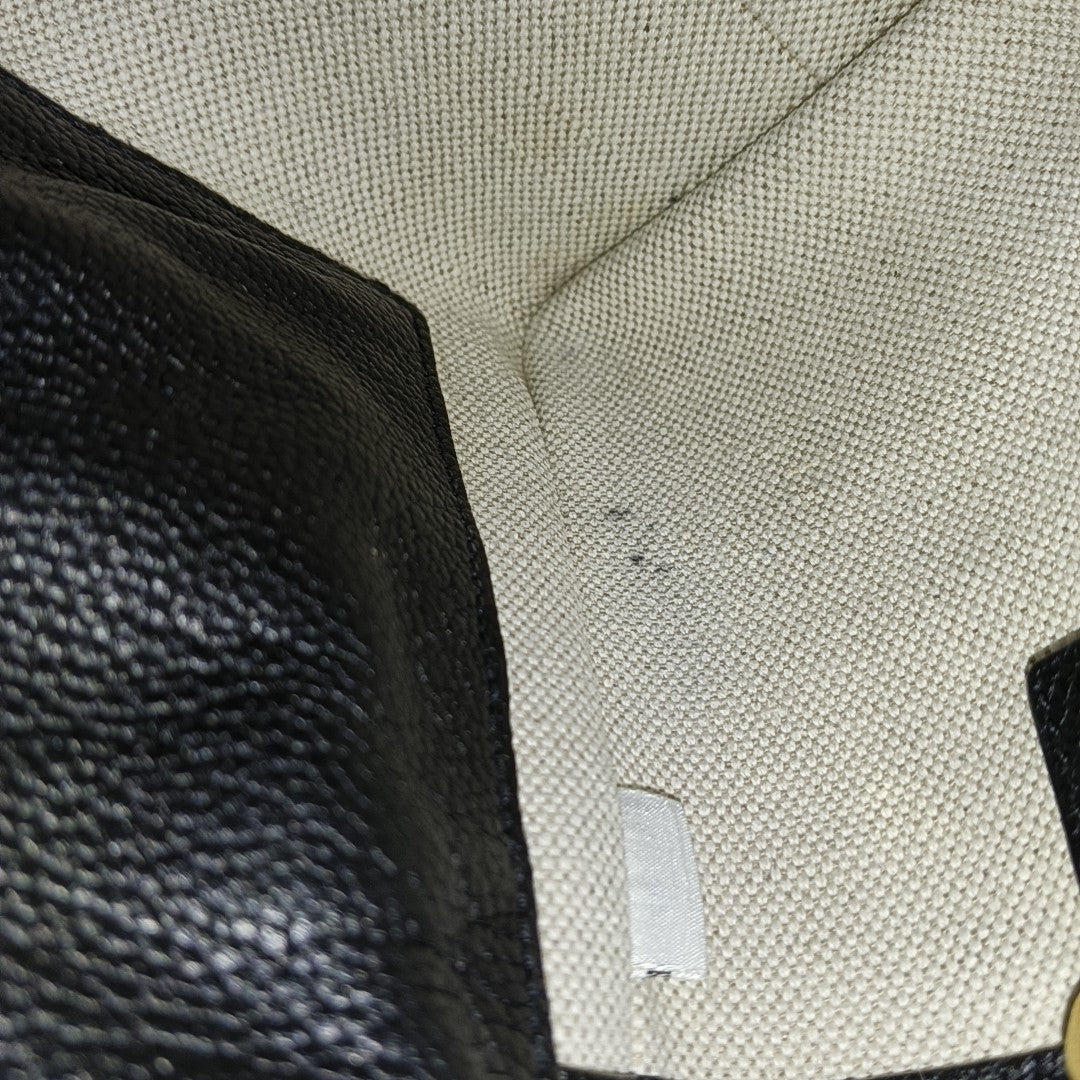 Calfskin Shoulder Bag Black