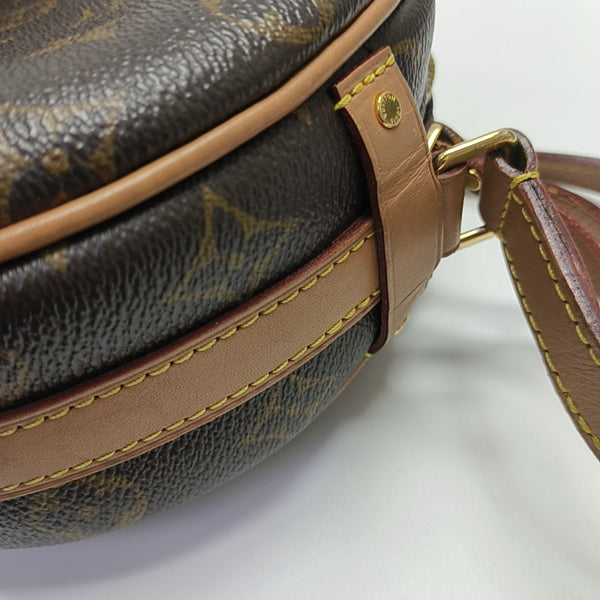 BOITE CHAPEAU PM Monogram Coated Canvas Brown