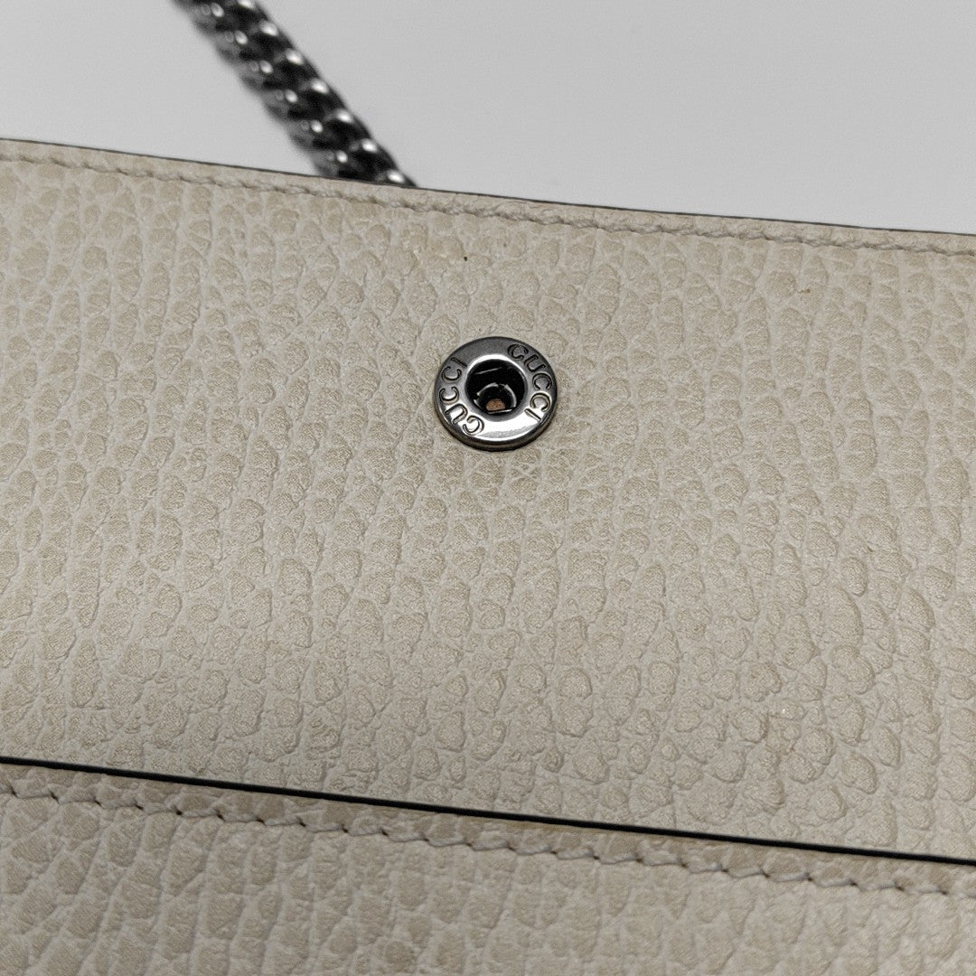 Dionysus Super Mini Calfskin Beige