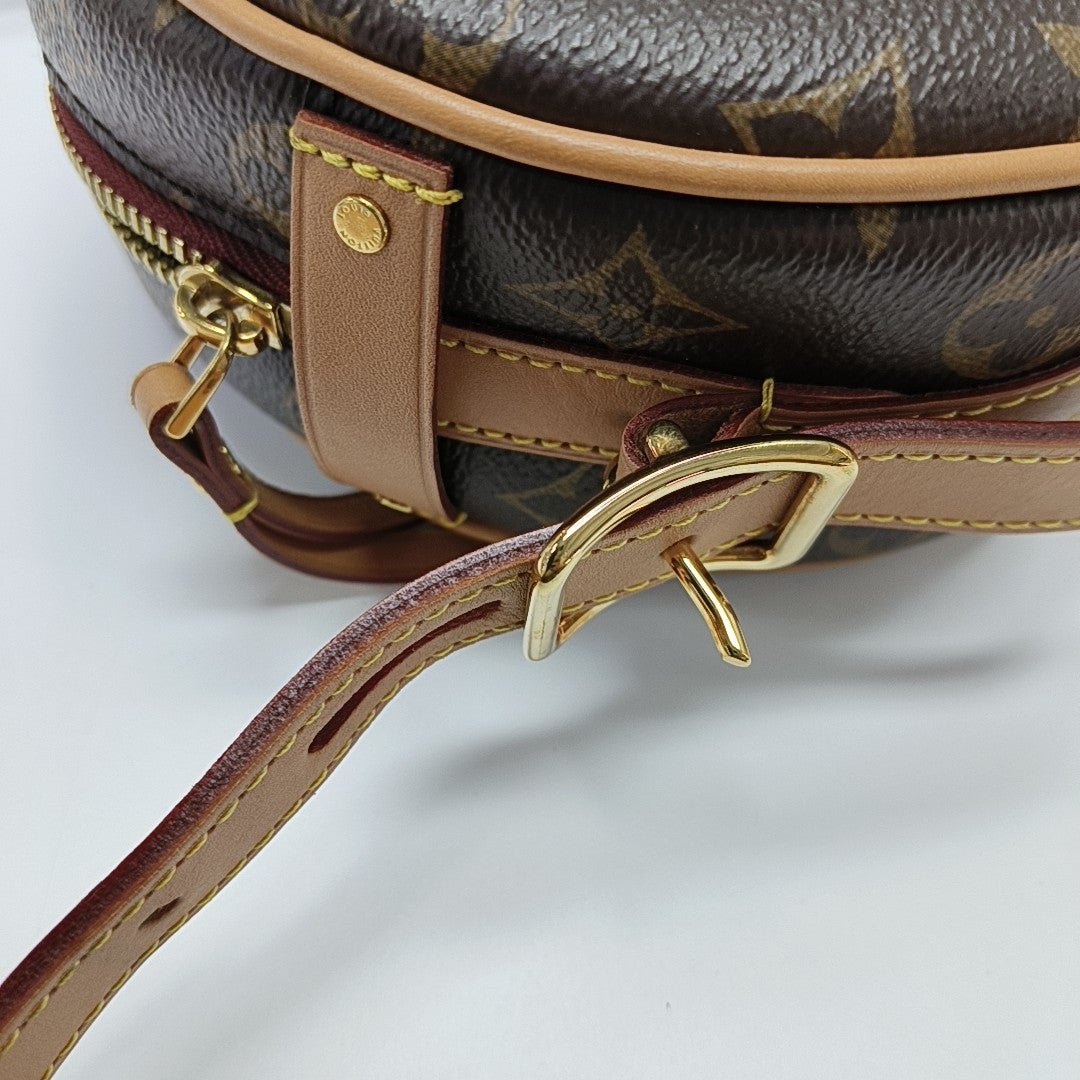 BOITE CHAPEAU PM Monogram Coated Canvas Brown
