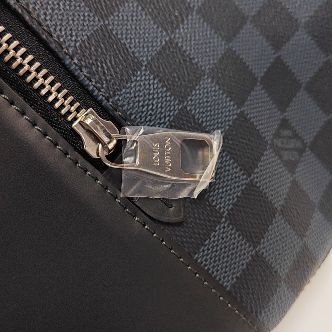EXPLORER Damier Coated Canvas Blue