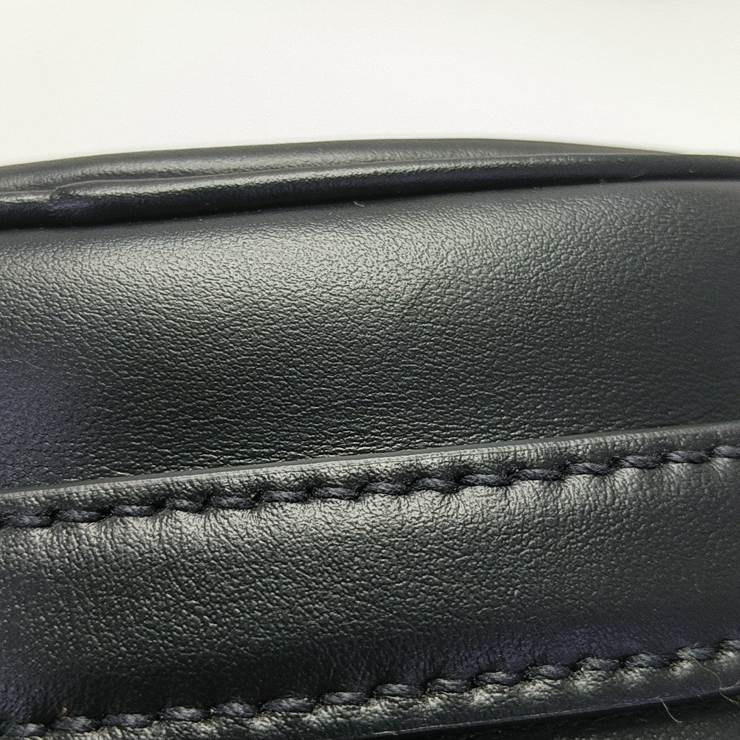 Calfskin Shoulder Bag Black