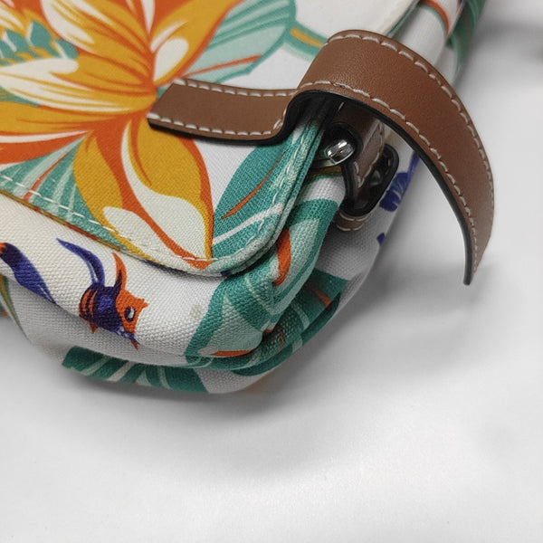 Canvas Shoulder Bag Extra Small White