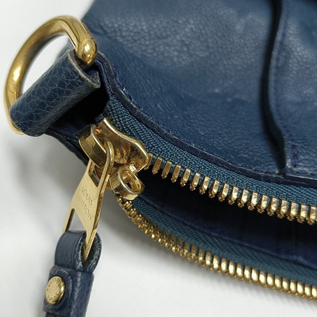 LUMINEUSE PM Monogram Calfskin Blue