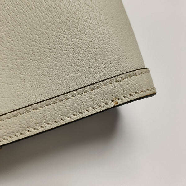 Ophidia Small Calfskin White