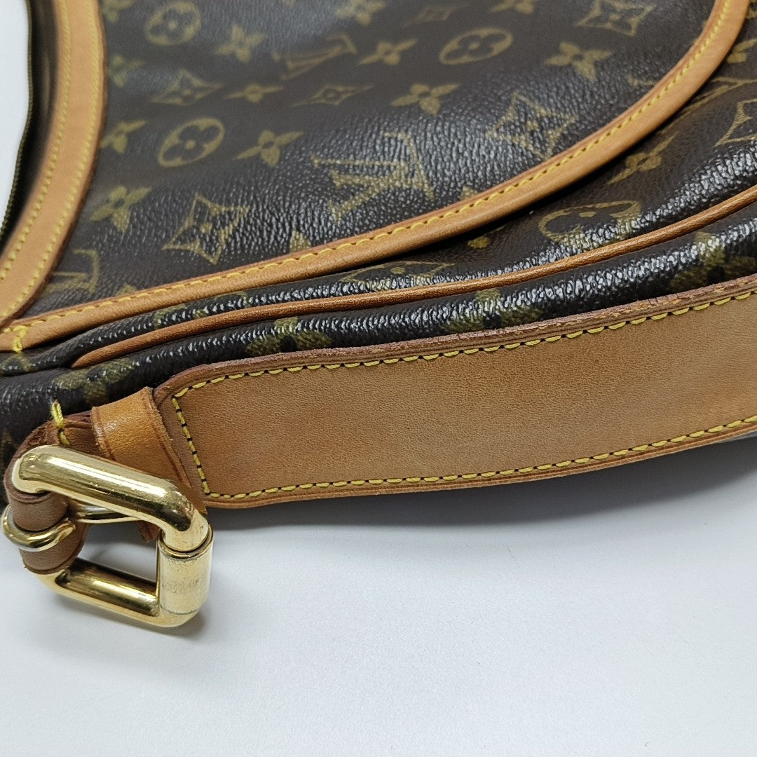 TULUM GM Monogram Coated Canvas Brown