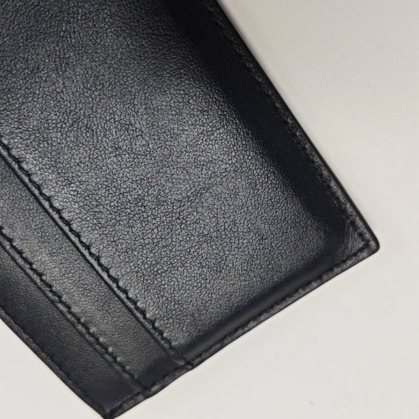 Calfskin Card Holder Blue