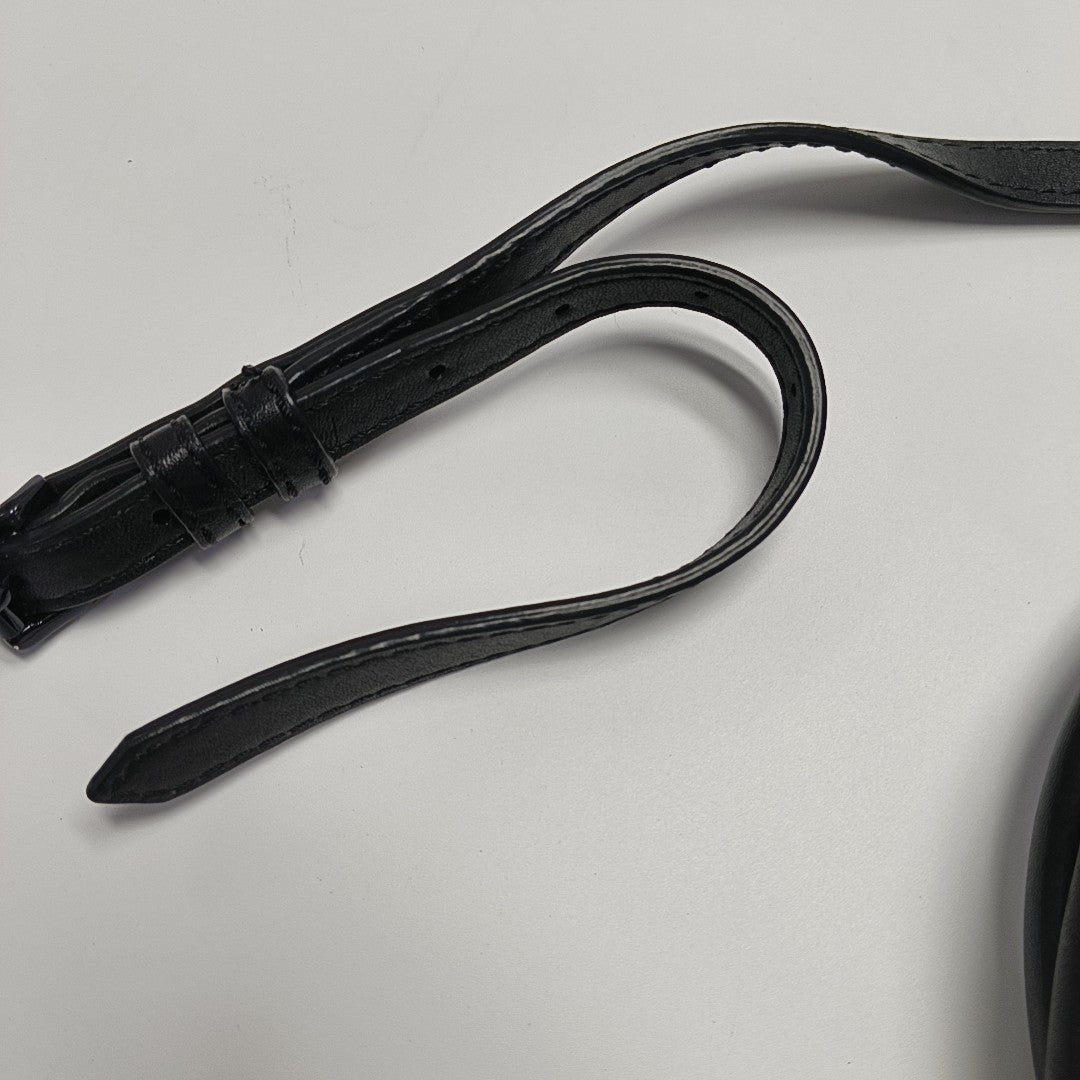 Nylon Shoulder Bag Black