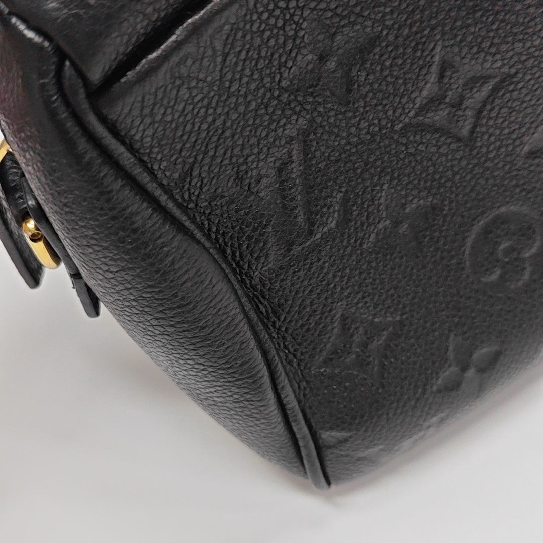 SPEEDY 20 Monogram Calfskin Black