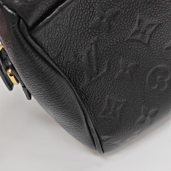 SPEEDY 20 Monogram Calfskin Black