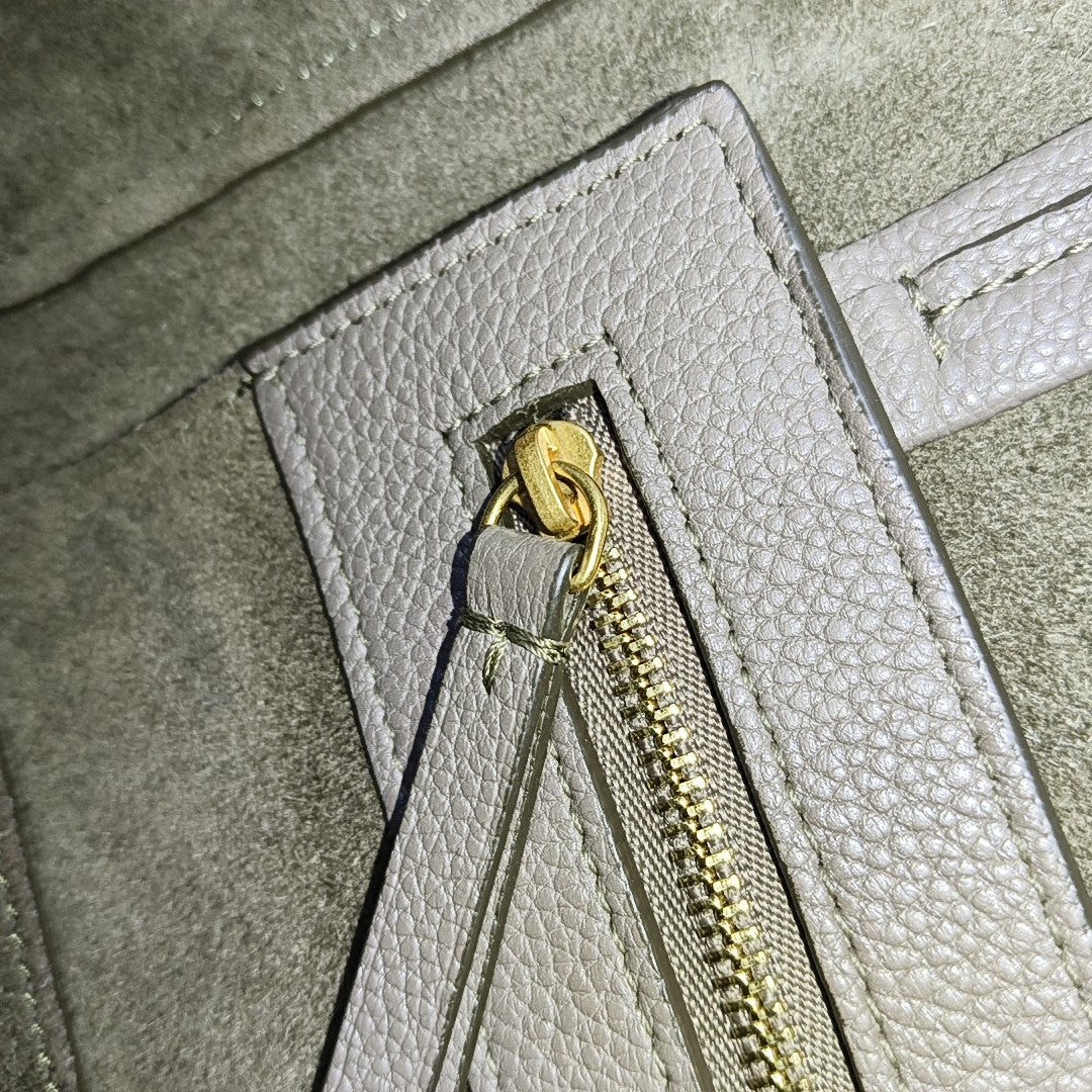 CABAS PHANTOM Small Calfskin Gray