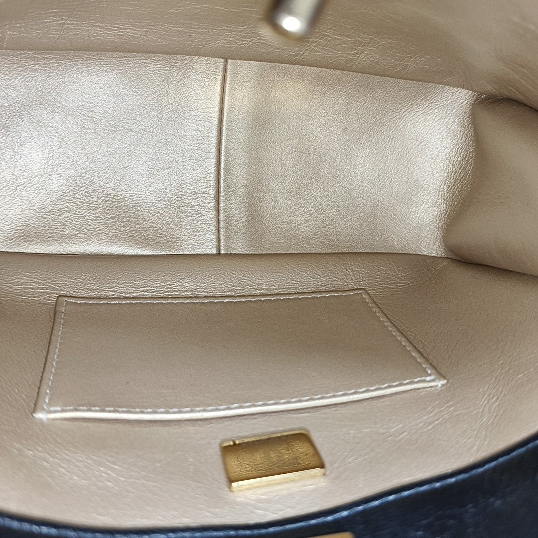 Quilted Lambskin Crossbody Bag Black