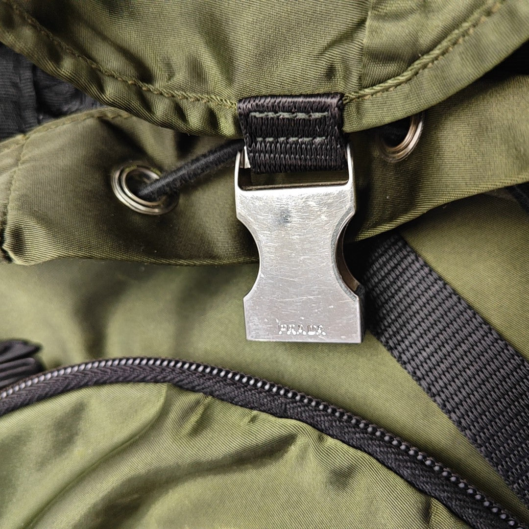 Re-Nylon Backpack Nylon Green