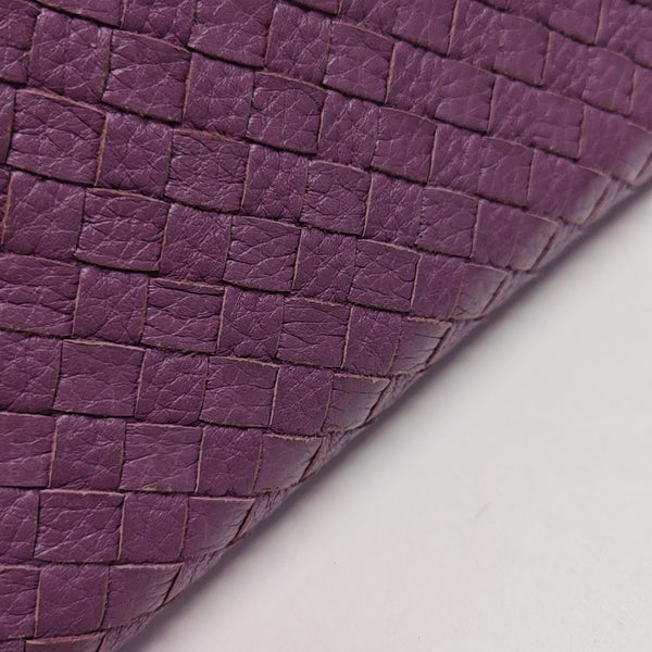 Lambskin Wallet Purple