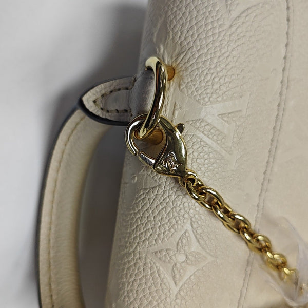 MADELEINE Nano Monogram Calfskin Beige