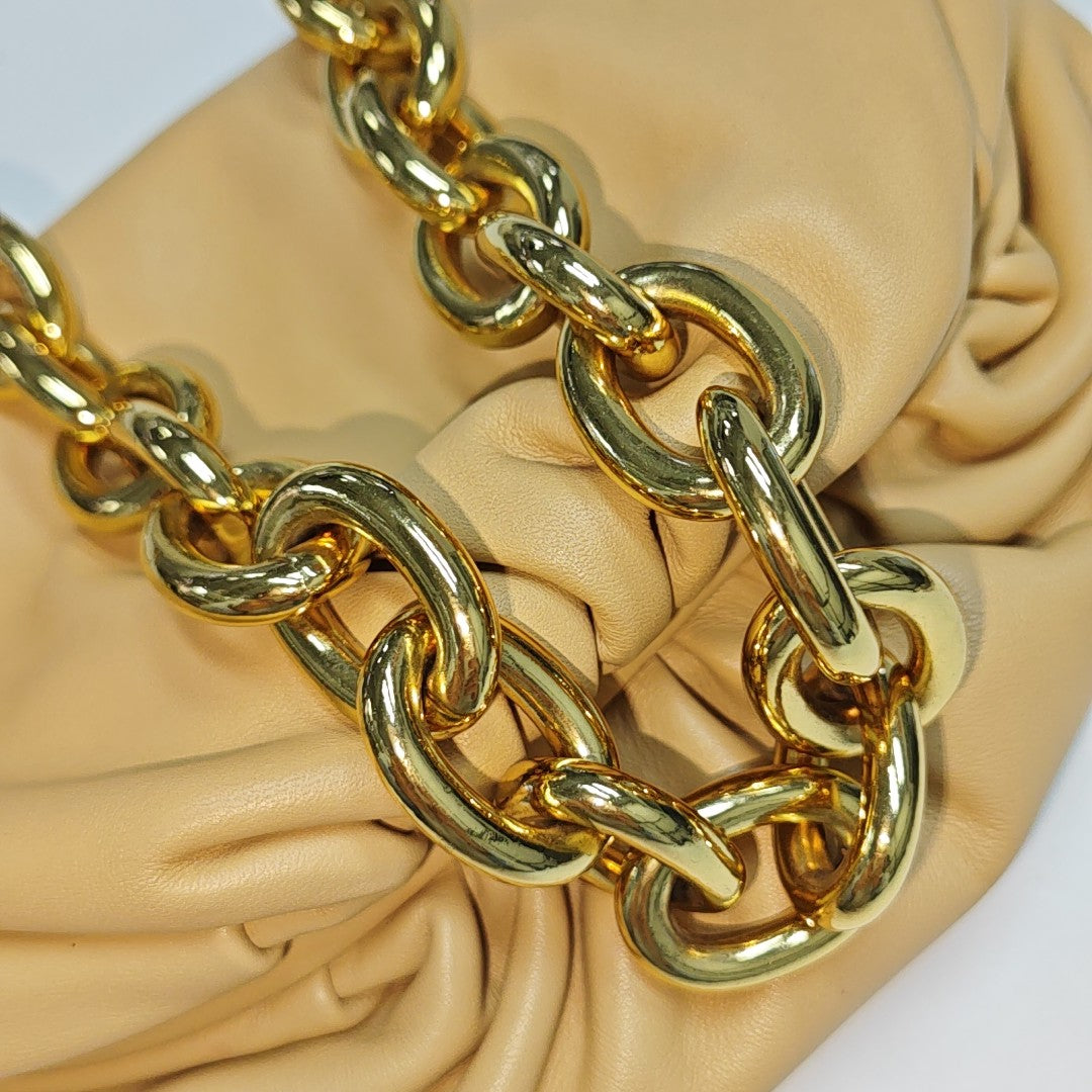 The Pouch Mini Calfskin Yellow