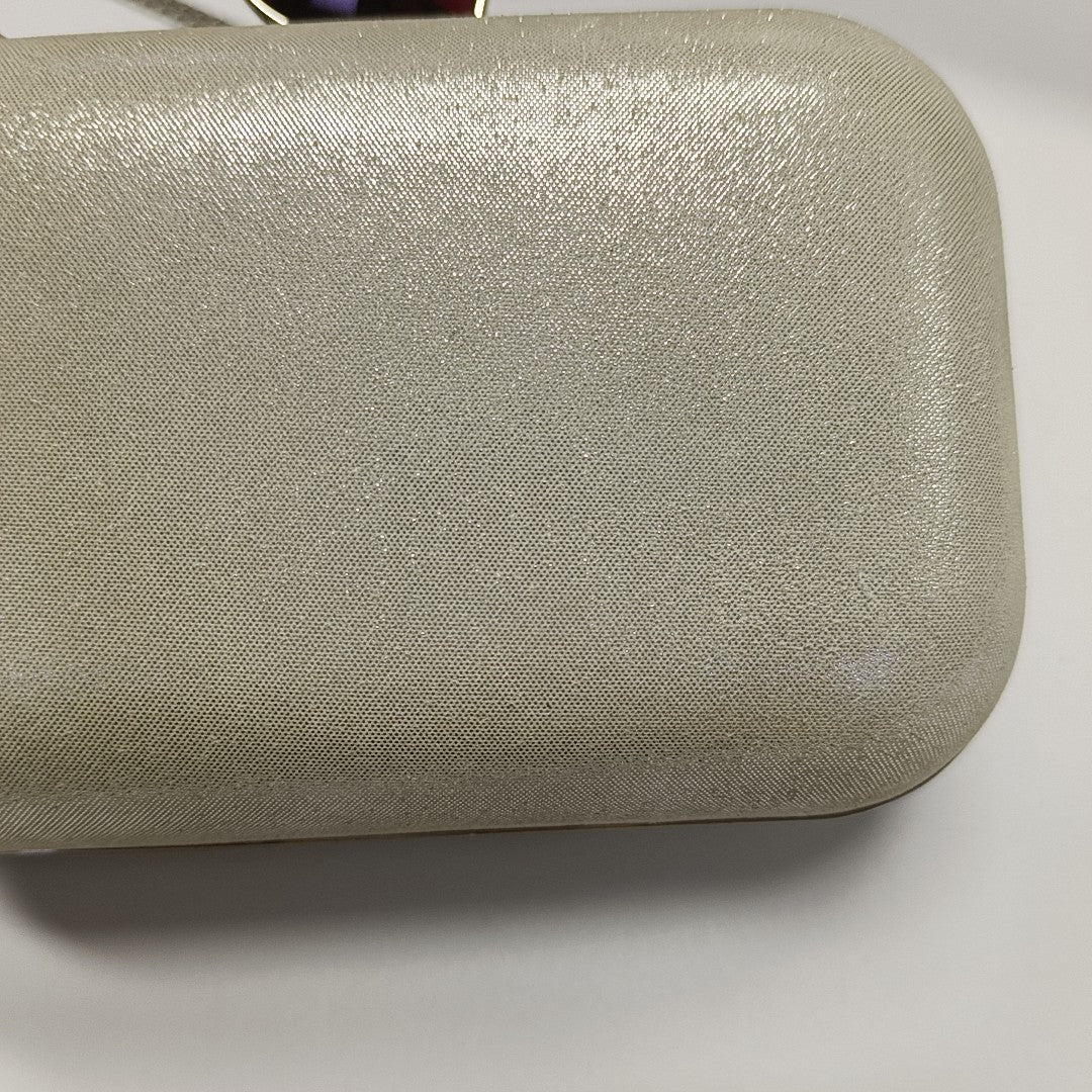 Special Material Shoulder Bag Beige