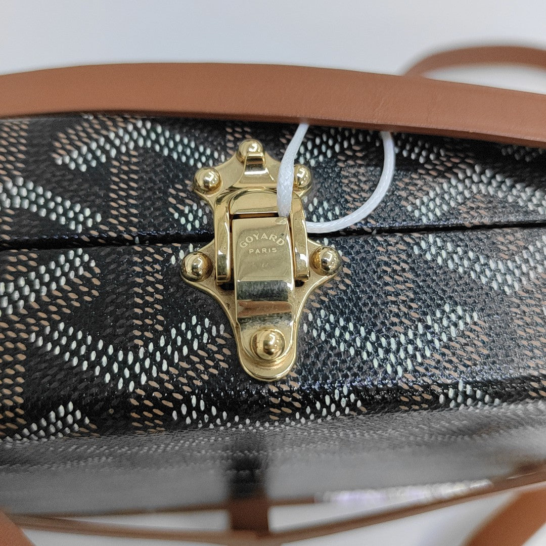 Minaudière Coated Canvas Black