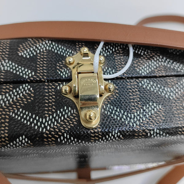 Minaudière Coated Canvas Black