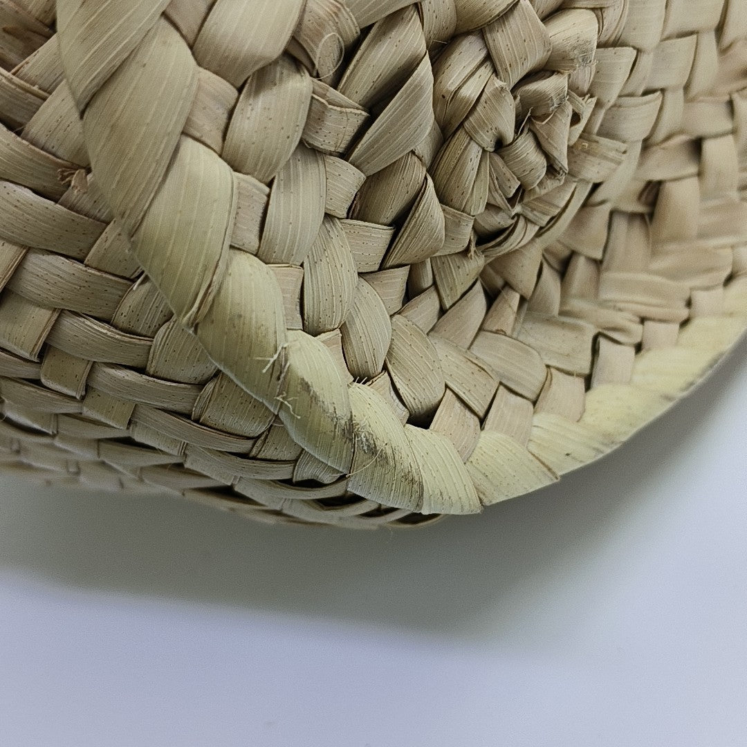 Basket Small Straw Beige